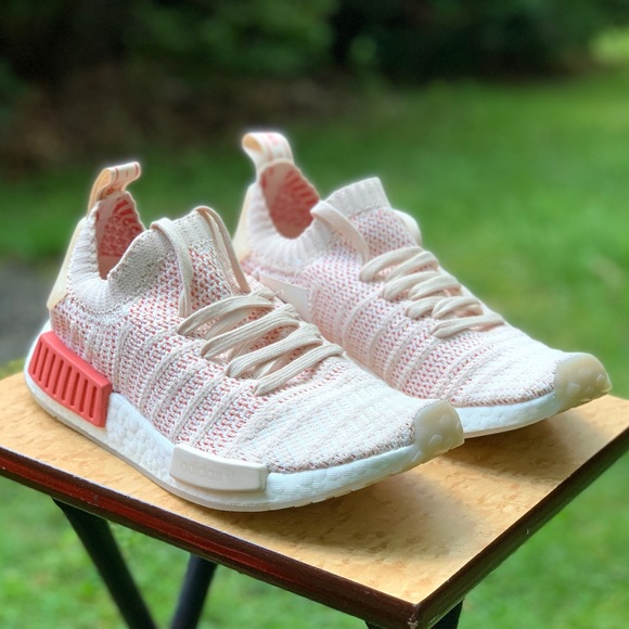 NEW Adidas NMD R1 STLT Primeknit Linen Women’s 7 - Picture 2 of 7